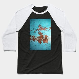 Turquoise Patch Baseball T-Shirt